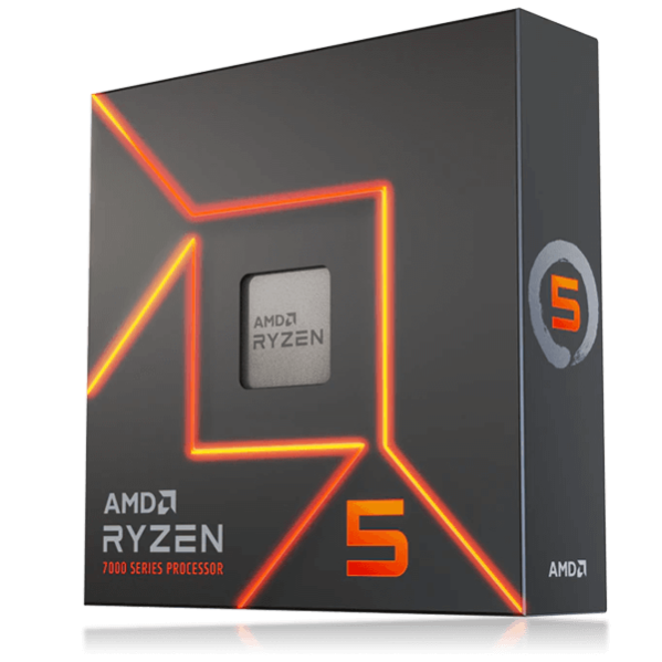 AMD Ryzen 5 7600X Processor (6 Cores, 12 Threads) AMD Ryzen 5 7600X Processor (6 Cores, 12 Threads)