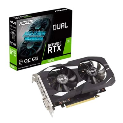 ASUS Dual GeForce RTX 3050 6GB GDDR6 OC Graphics Card