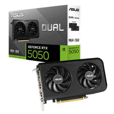 ASUS Dual GeForce RTX 5050 8GB GDDR6 OC Graphics Card