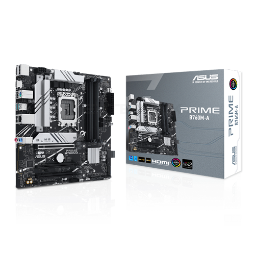 ASUS PRIME B760M-K D4 Motherboard