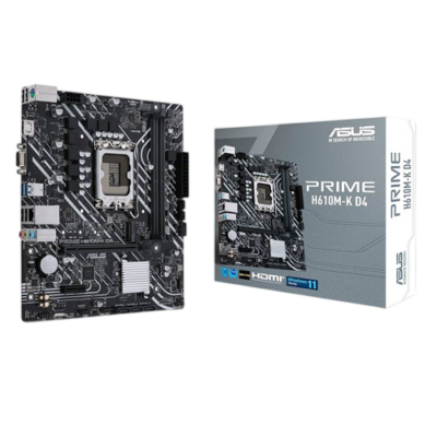 Asus Prime H610M-K D4 Motherboard