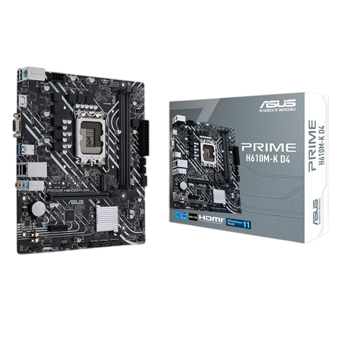 Asus Prime H610M-K D4 Motherboard