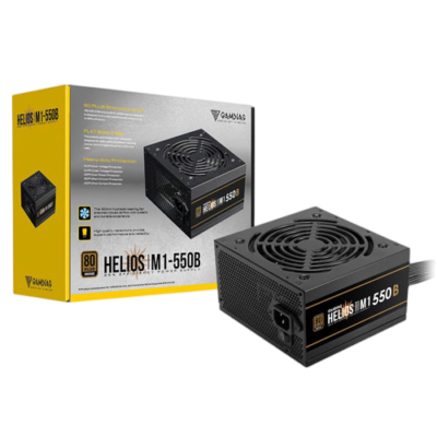 GAMDIAS HELIOS M1- 550B 550W 80 Plus Bronze Certified Power Supply