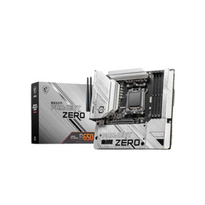 MSI B650M PROJECT ZERO (WI-FI) DDR5 Motherboard