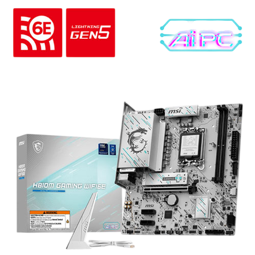 MSI H810M Gaming (Wi-Fi 6E) DDR5 Motherboard