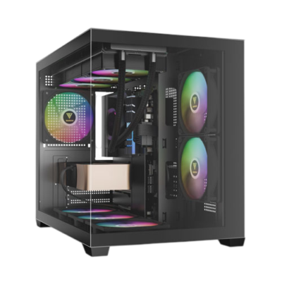Gamdias Aura GC10M V2 ARGB Micro-Tower Case