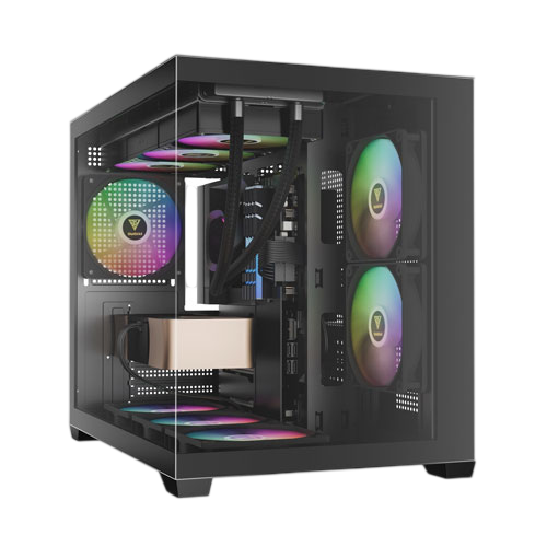 Gamdias Aura GC10M V2 ARGB Micro-Tower Case Gamdias Aura GC10M V2 ARGB Micro-Tower Case