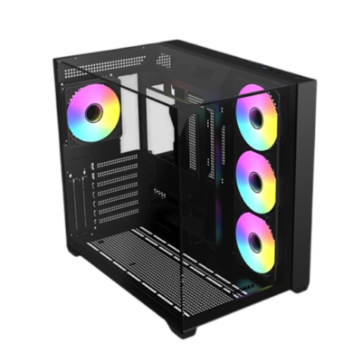 Raidmax Infinita I620 ARGB Mid-Tower Gaming Case Black