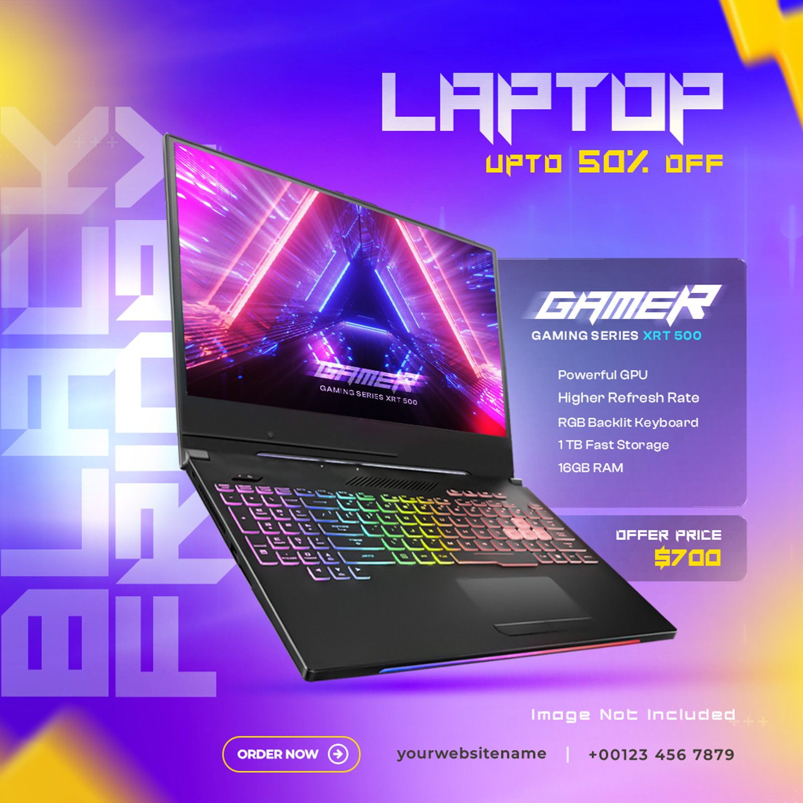 Laptop Banner