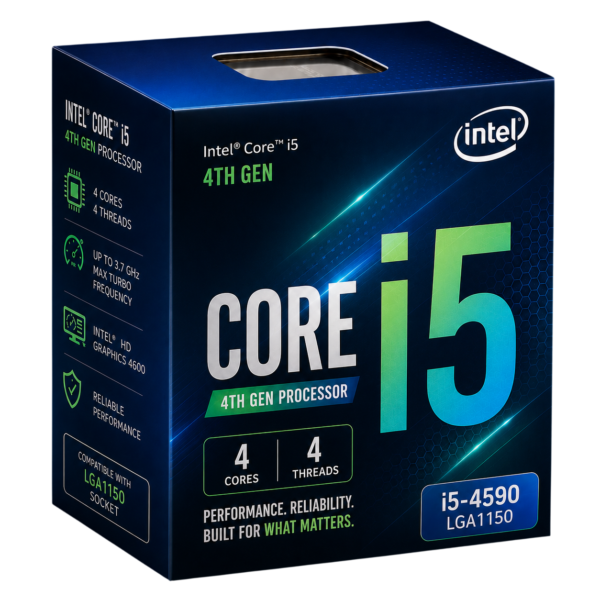 Intel Core I5 4th Gen Processor (4 cores, 4 threads)