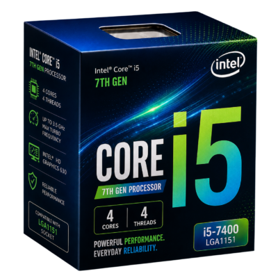 Intel Core I5 7th Gen Processor (4 cores, 4 threads)